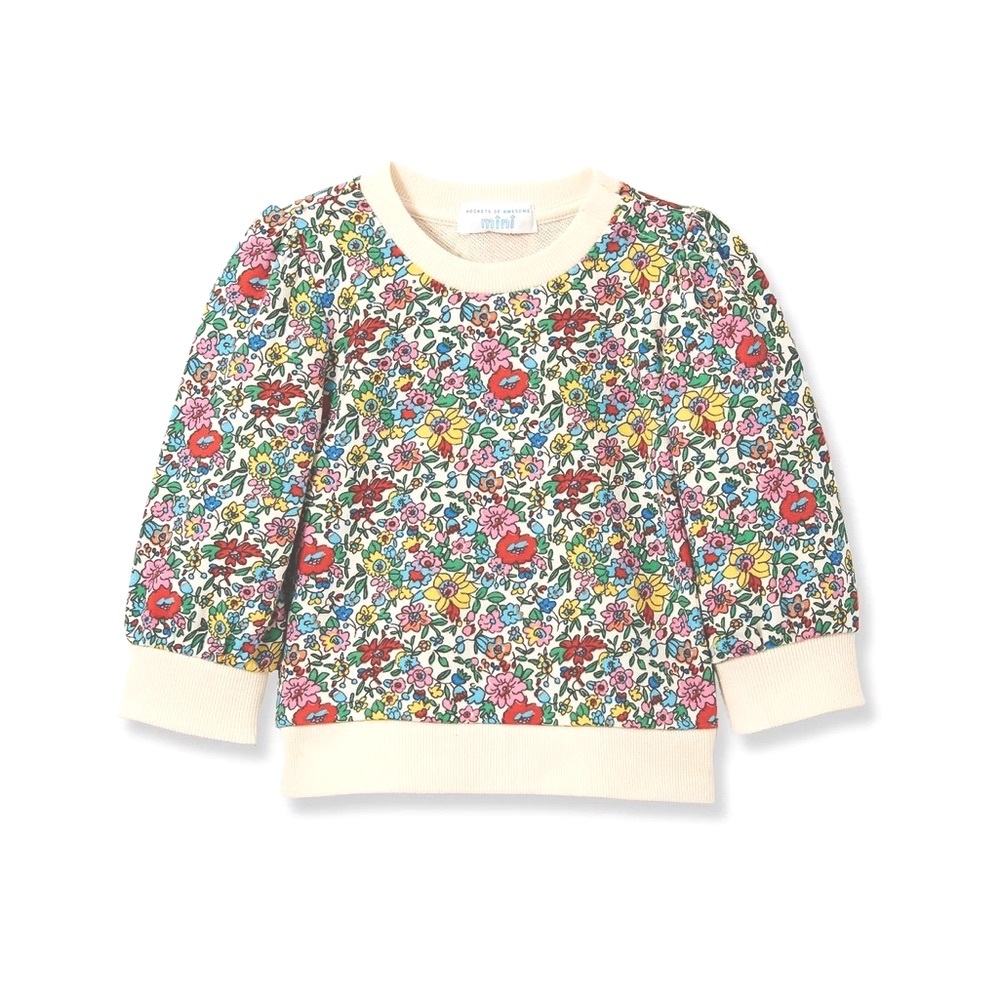 Rockets of Awesome Ditsy Floral Long Sleeve Top